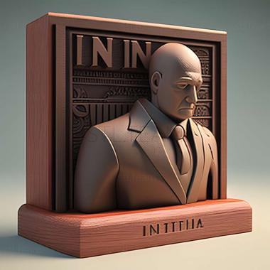 3D model Hitman Go Definitive Edition game (STL)